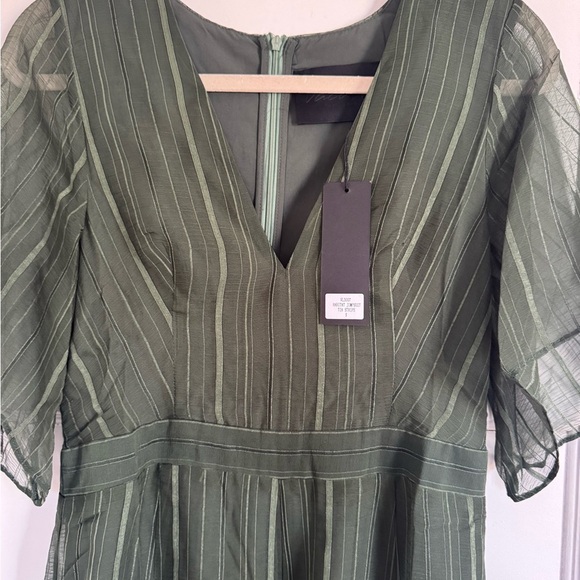 Vacate the Label by Anthropologie Green Habitat Jumpsuit sz S NWT - Picture 3 of 7